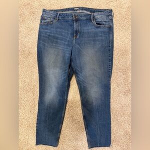 Old Navy Women's Dark Blue Rockstar Skinny Jeans